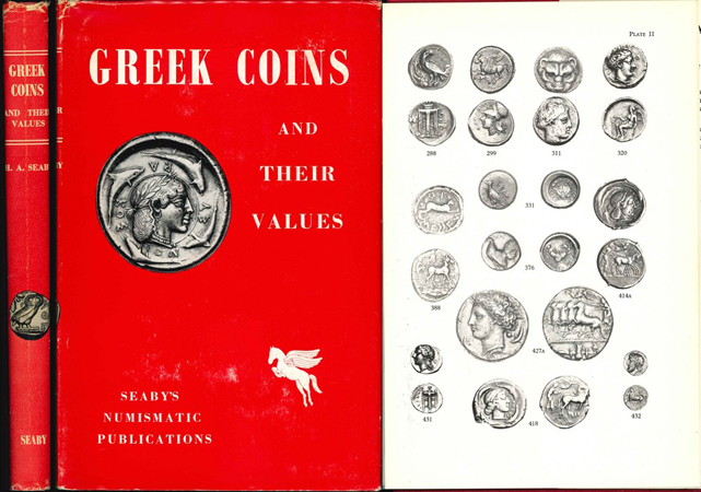 H.A.Seaby; Greek Coins and their Values; 2. Edition; London, 1966   