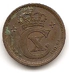  Dänemark 1 Ore 1917 Bronze ss-vz #204   