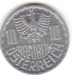  10 Groschen Österreich 1994 (C237)b.   