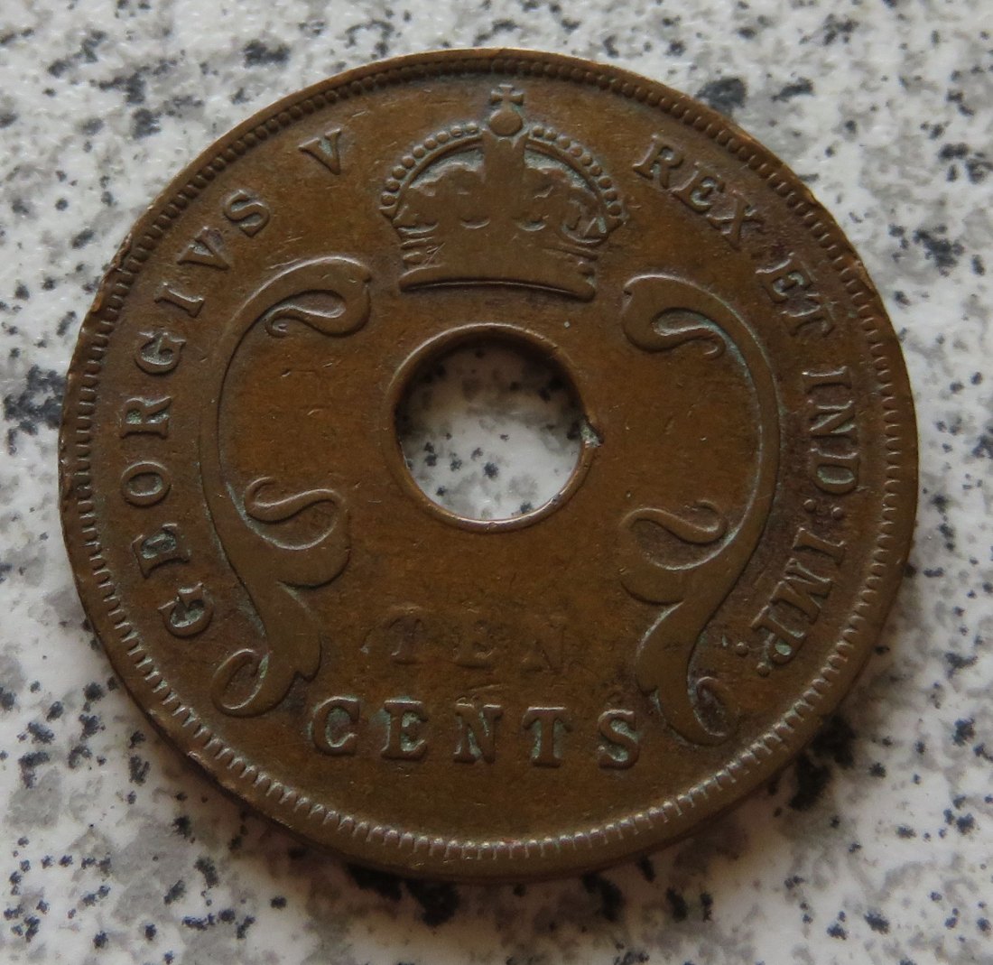  East Africa 10 Cents 1928 / Ostafrika 10 Cents 1928   