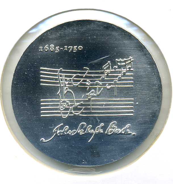  20 Mark 1975 Bach stempelglanz   