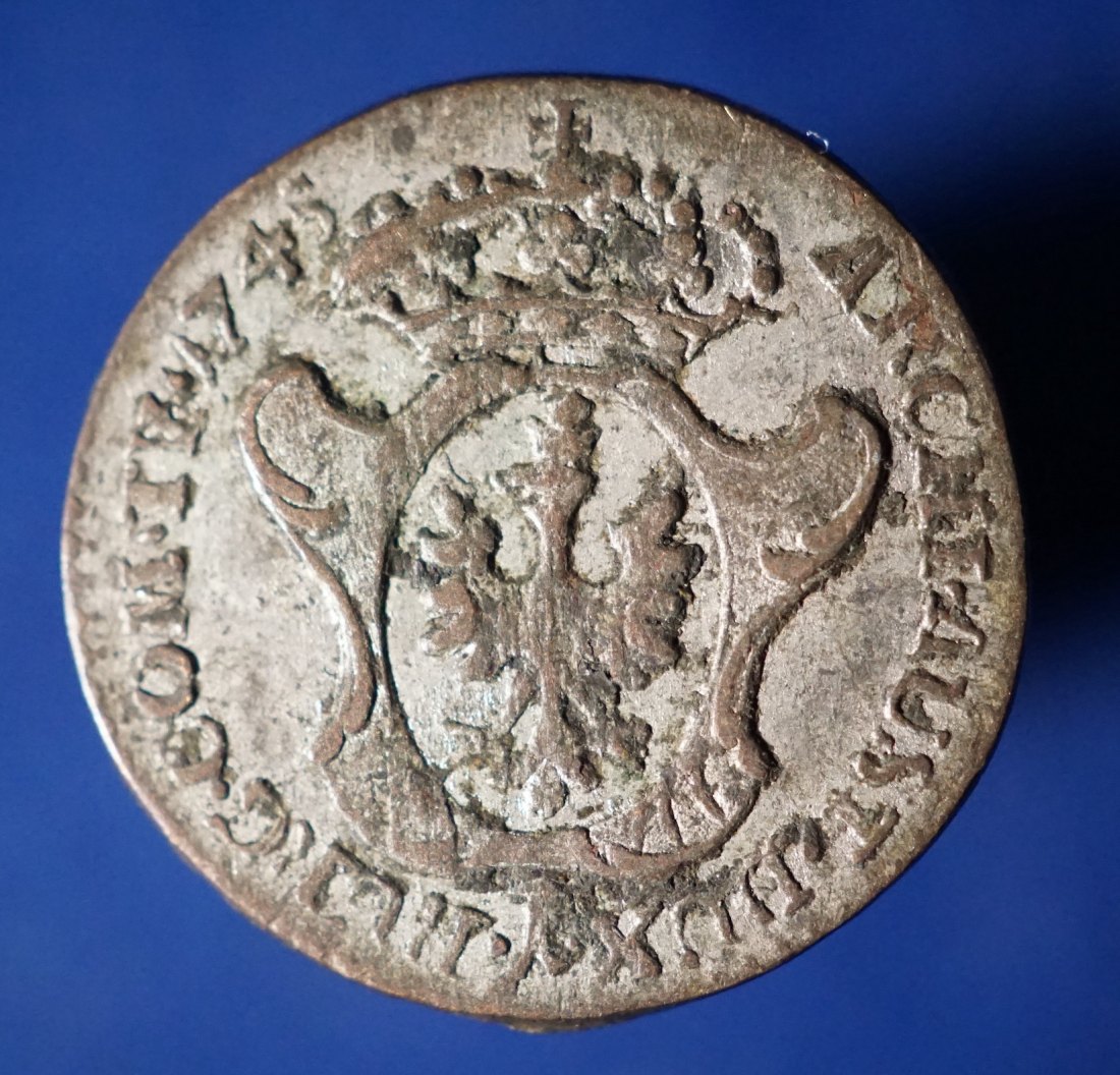  RARITÄT: RDR/Österreich, 1 Kreuzer 1745 Maria Theresia, RRR   