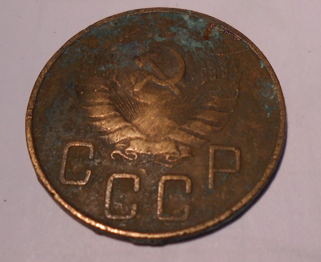  M.87. Russland Swjetunion CCCP, 5 Kopeken 1939, Al-Bronze, (Y#108)   