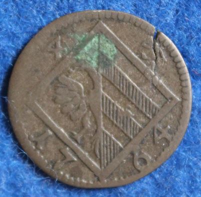  Stadt Nürnberg, 1764, 4 Pfennig #047   