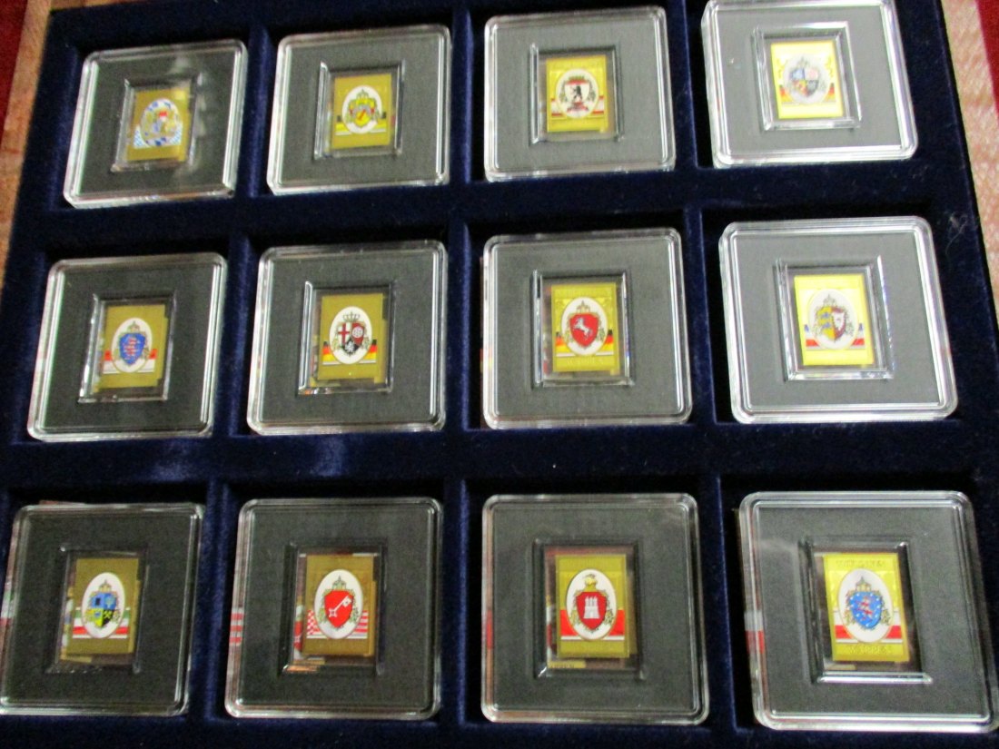  Lot - Sammlung Goldbarren 999er Gold alles mit Zertifikat siehe Foto /MG15   