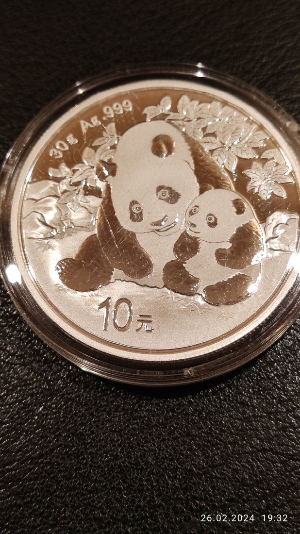  China 30 g Silber Pandas 2024   