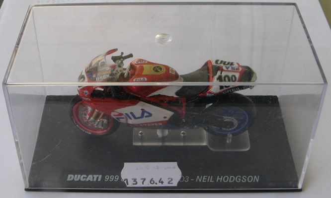  Ducati 999 Superbrike 2003 Neil Hodgson-Rennmotorradmodell-Originalverpackung   