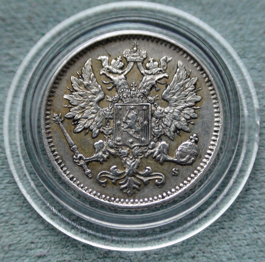  25 Penniä 1875   