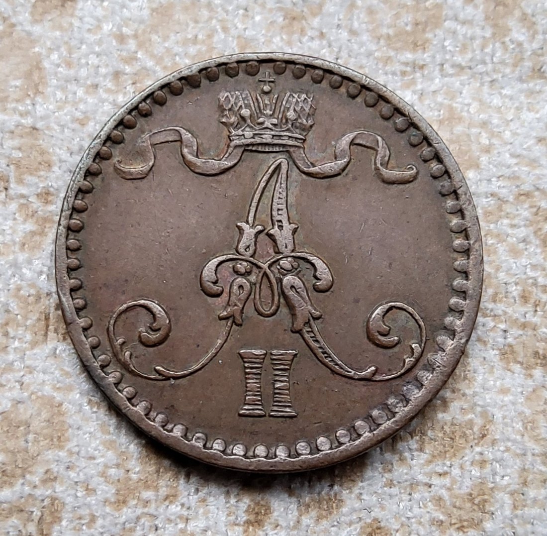  1 Penni 1865   