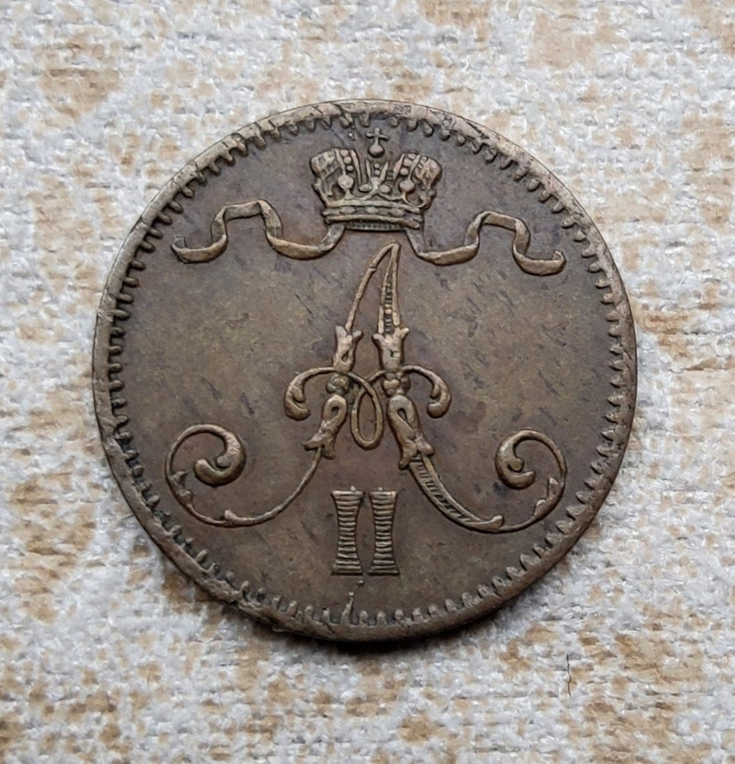  1 Penni 1876   