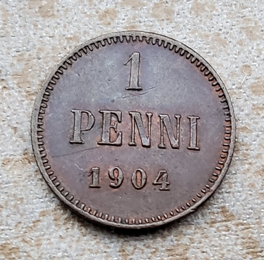  1 Penni 1904   