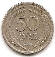 Schweden 50 Oere 1946 #84   