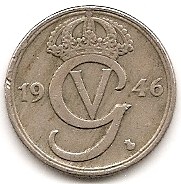  Schweden 50 Oere 1946 #84   
