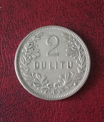  * * * LITHUANIA, 2 LITU 1925 * * *   