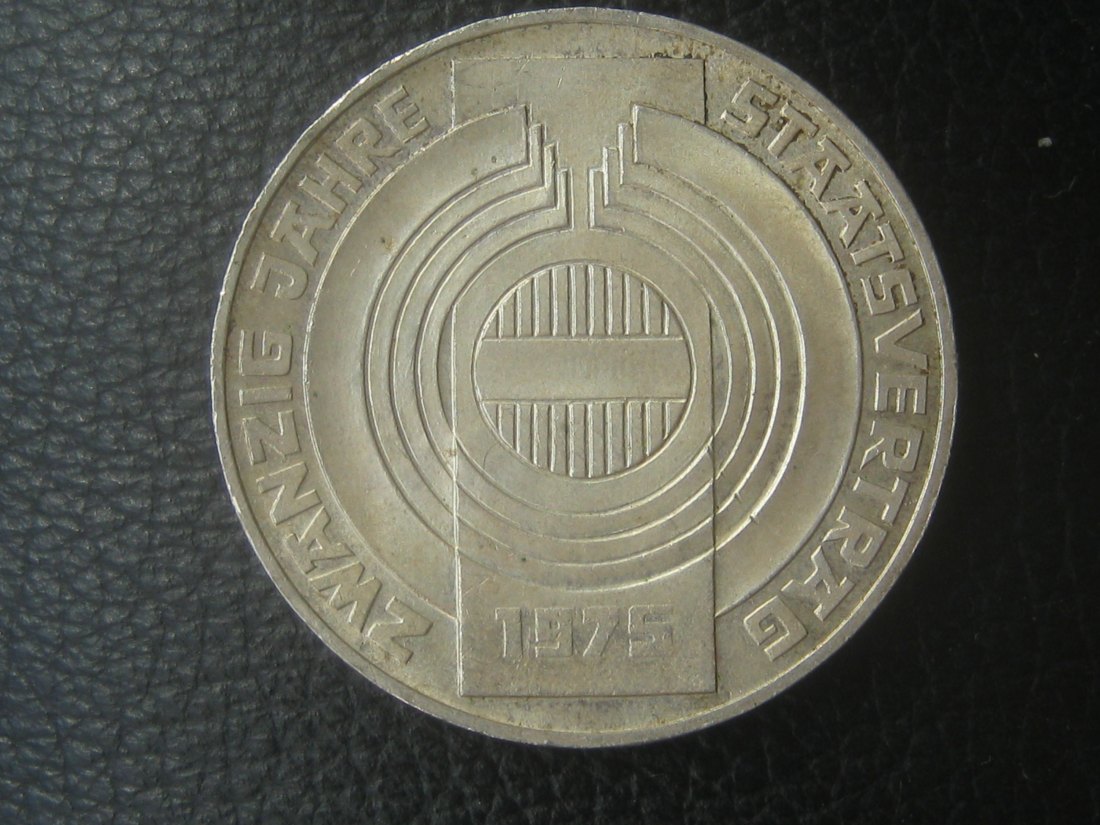  Österreich 100 Schilling Staatsvertrag 1975; 640er Silber, 23,93 Gramm   