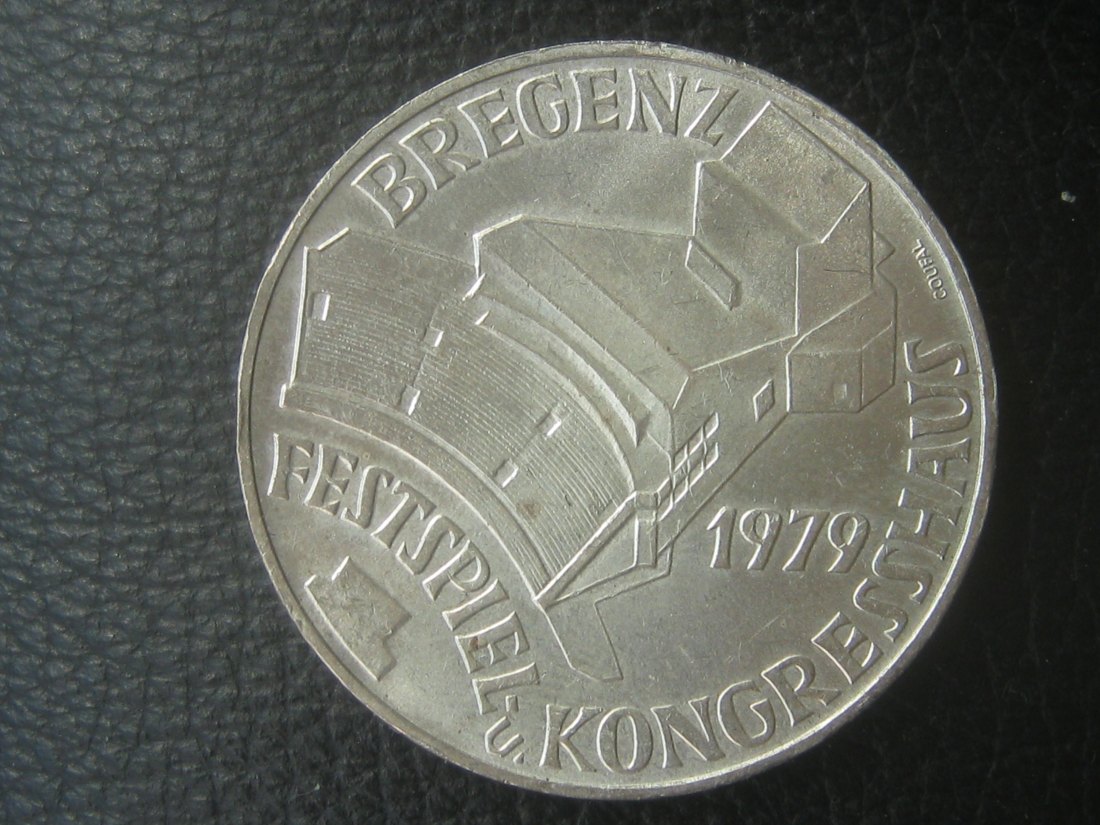  Österreich 100 Schilling; Festspiele Bregenz  1979; 640er Silber, 23,93 Gramm   