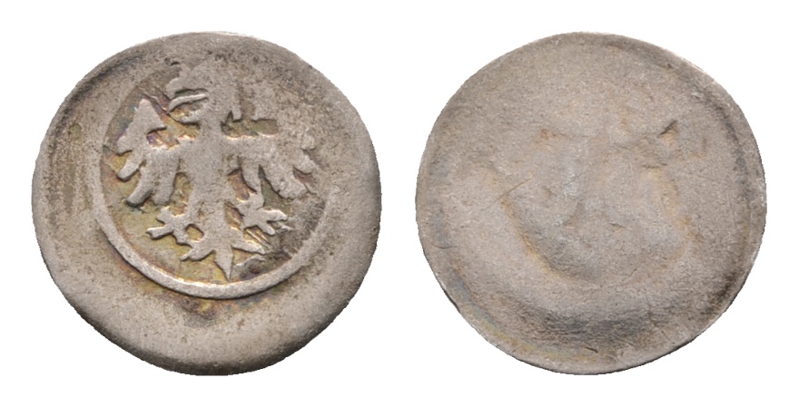  Mittelalter Pfennig; 0,44 g   