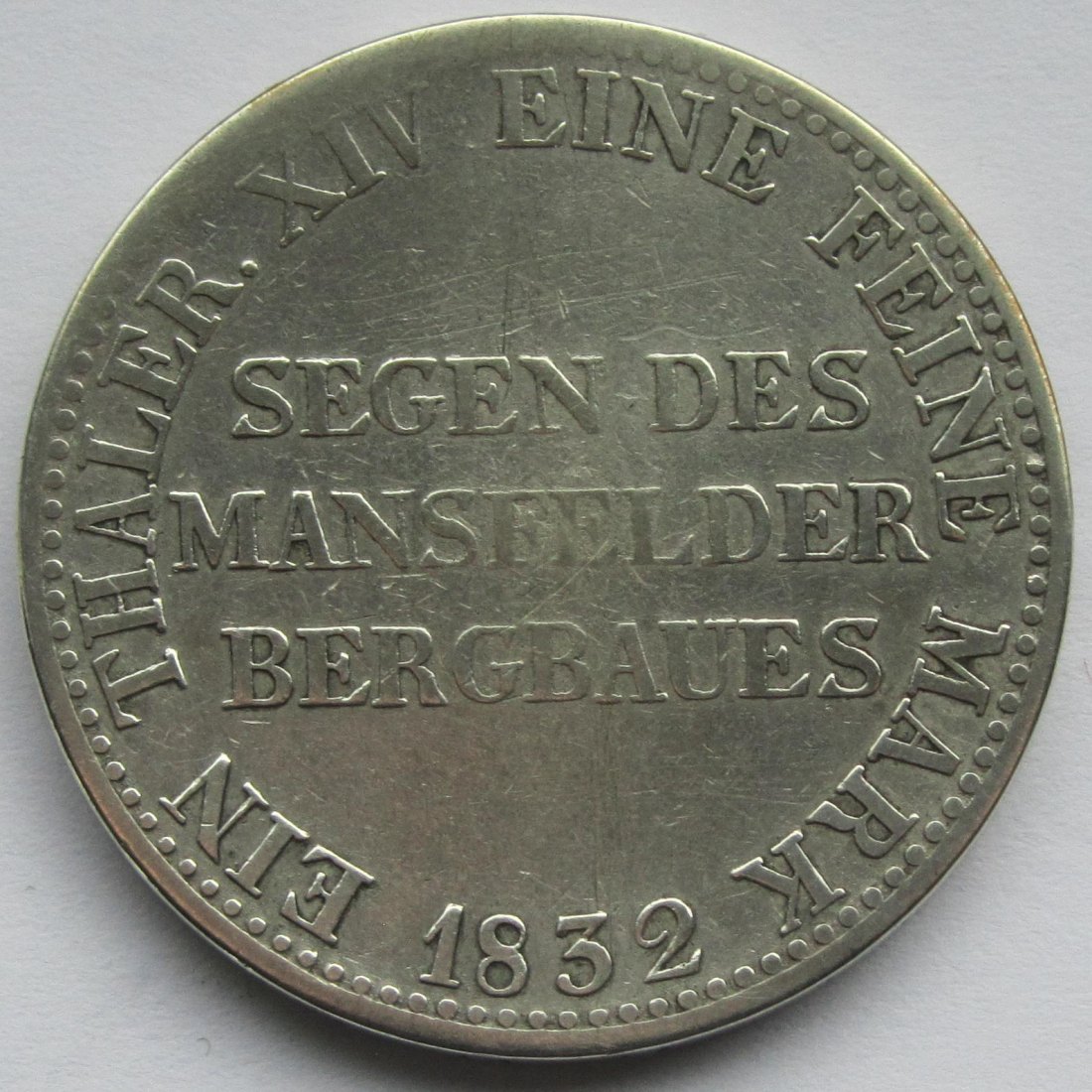  Preußen: 1 Taler (Ausbeutetaler) Friedrich Wilhelm III. 1832   