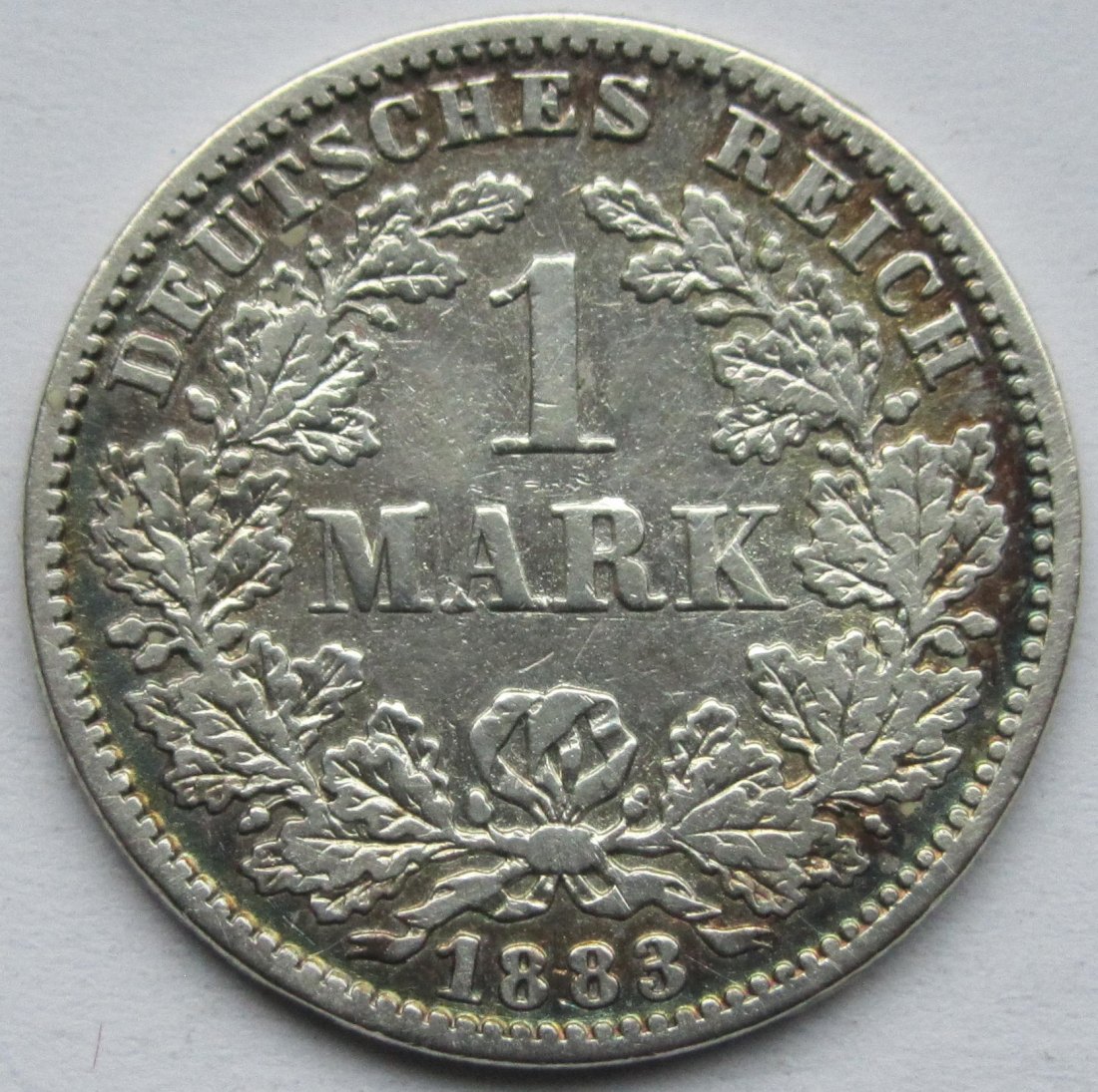  Kaiserreich: 1 Mark 1883 E   