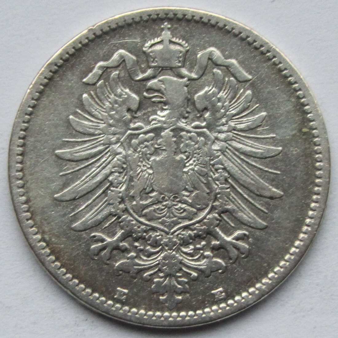  Kaiserreich: 1 Mark 1883 E   