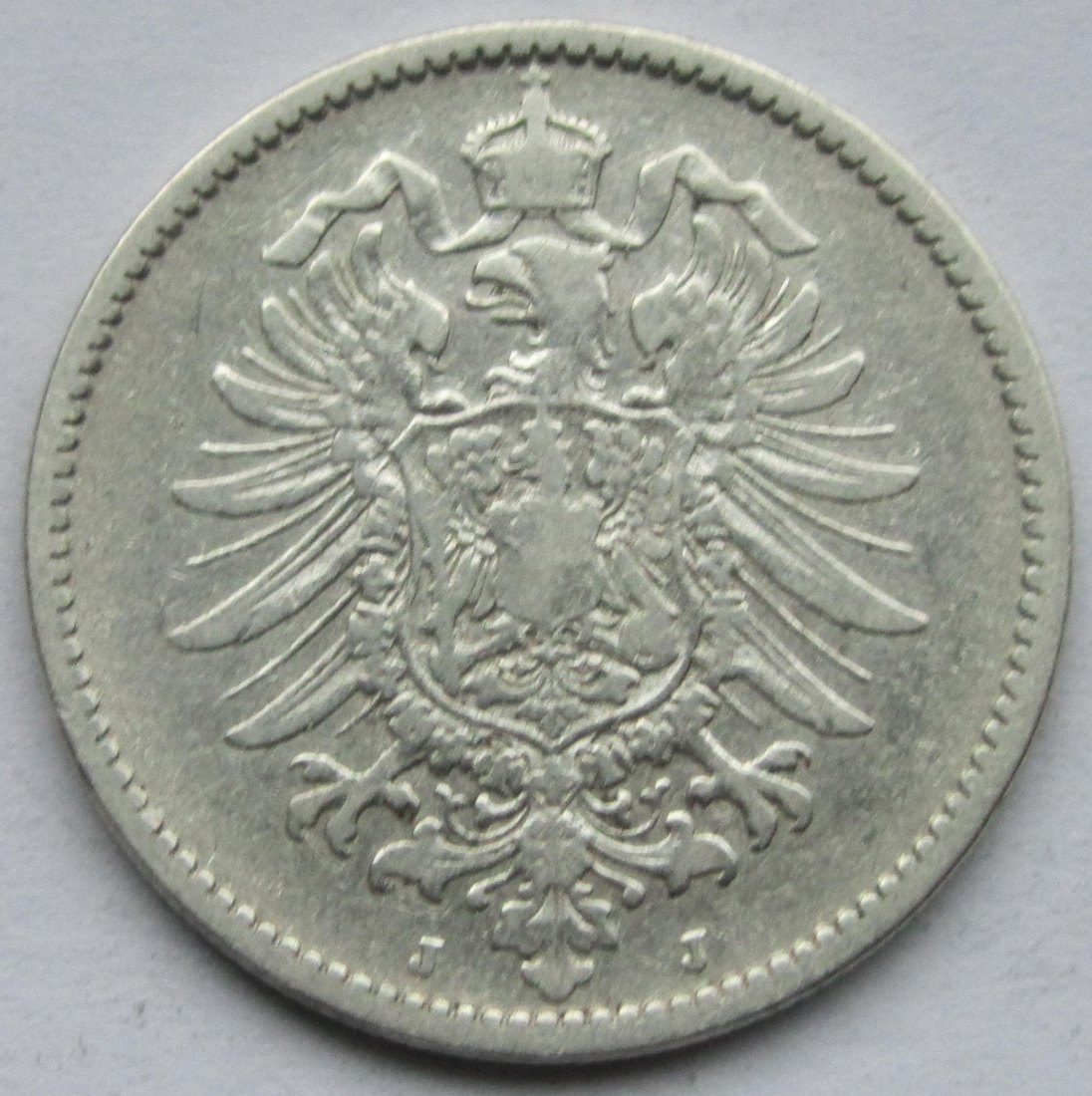  Kaiserreich: 1 Mark 1883 J   