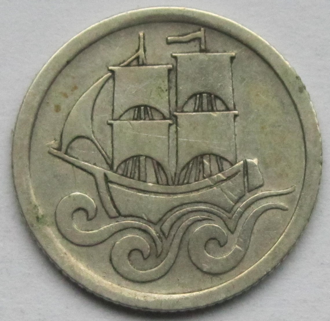  Danzig: 1/2 Gulden 1923   