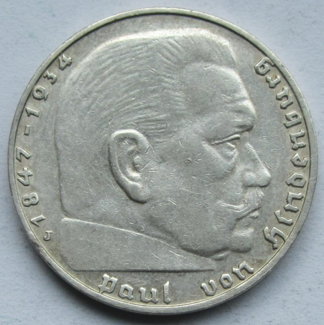  Deutsches Reich: 2 Mark 1936 J   