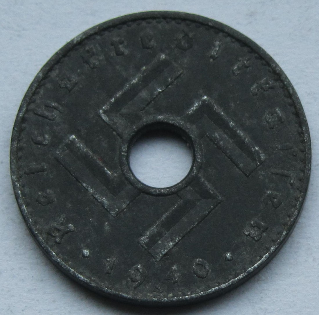  Deutsches Reich: 5 Pfennig Reichskreditkassen 1940 A   