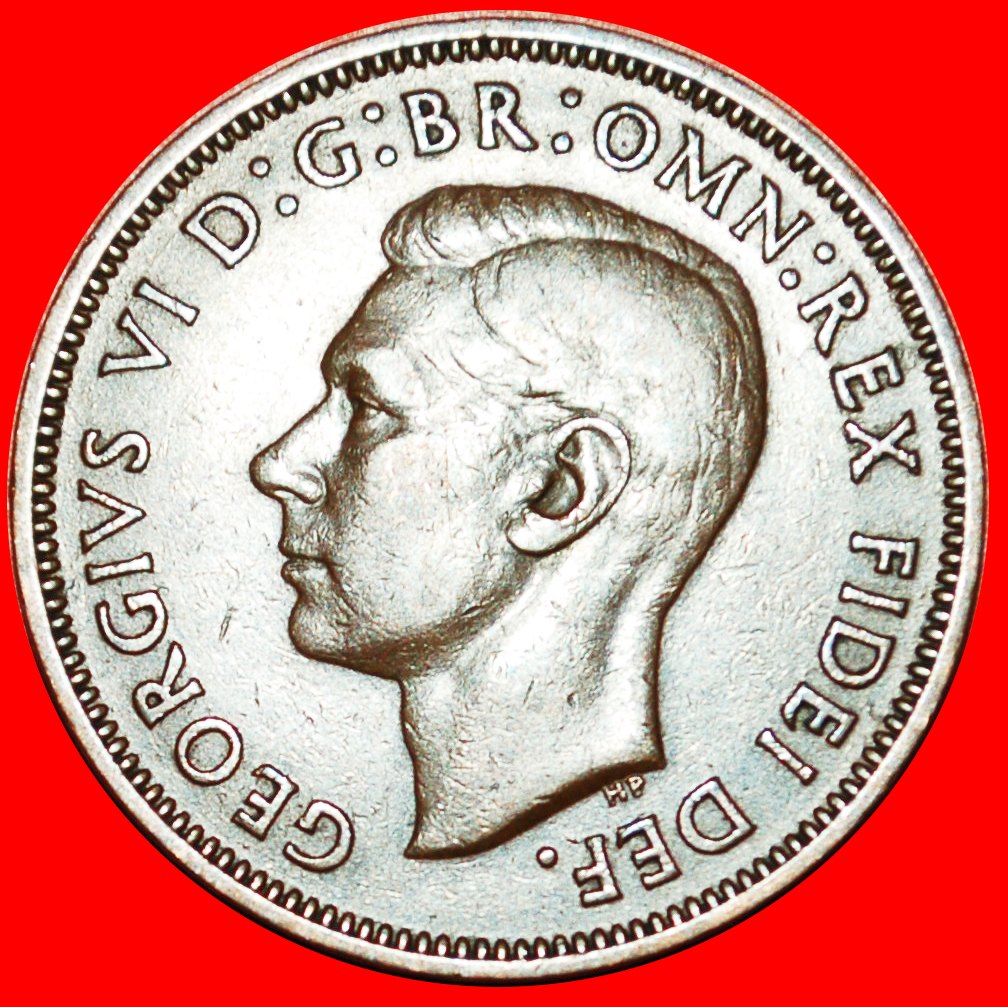  * SHIP (1937-1970): GREAT BRITAIN ★ HALF PENNY 1951! GEORGE VI (1937-1952) ★LOW START ★ NO RESERVE!   