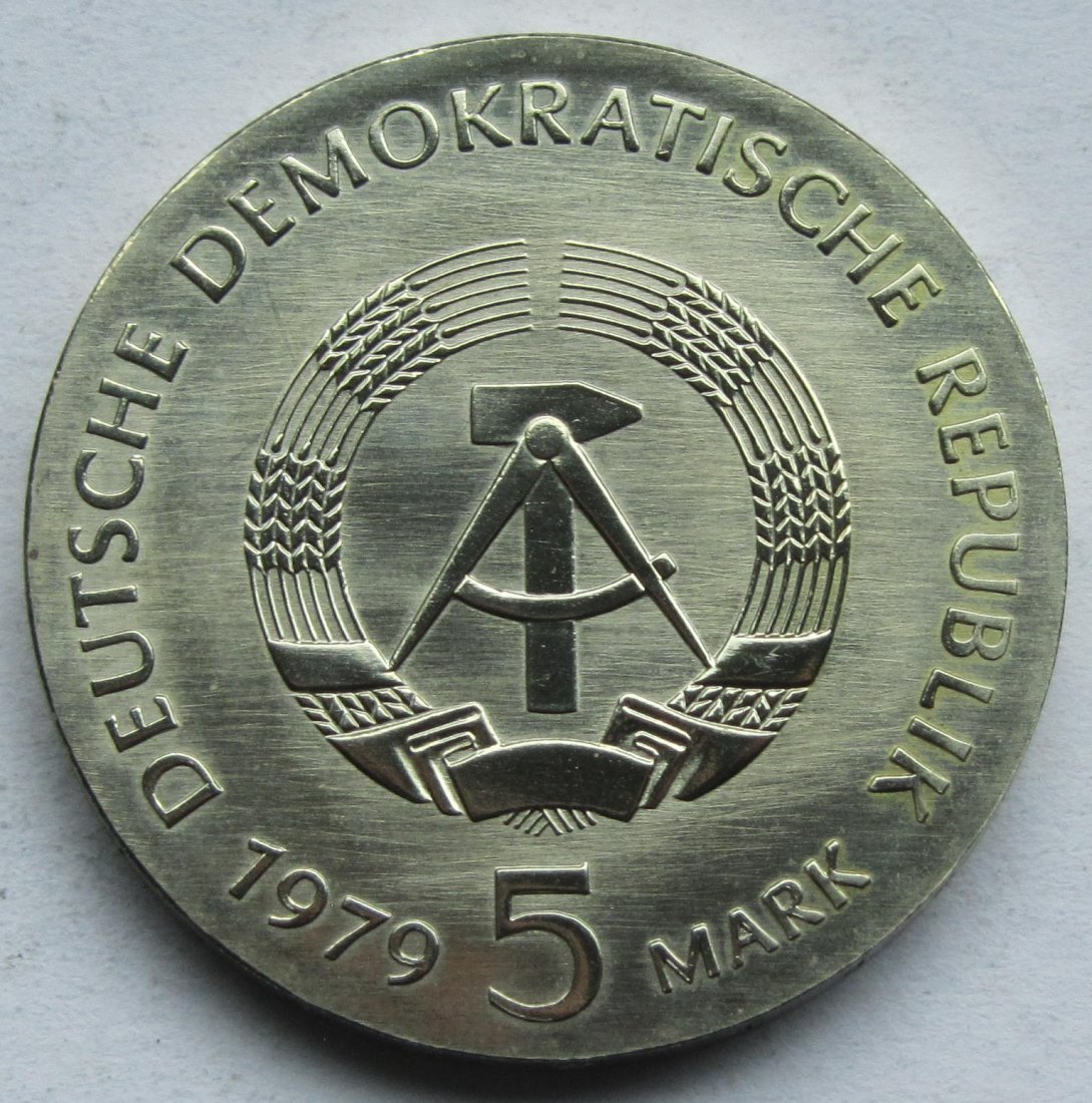  DDR: 5 Mark Einstein 1979   