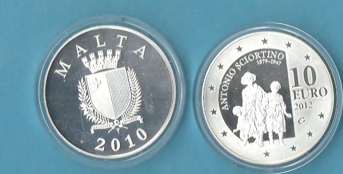  Euro Lot Malta 10 Euro =20 Euro   Münzenankauf Koblenz Frank Maurer AC348   
