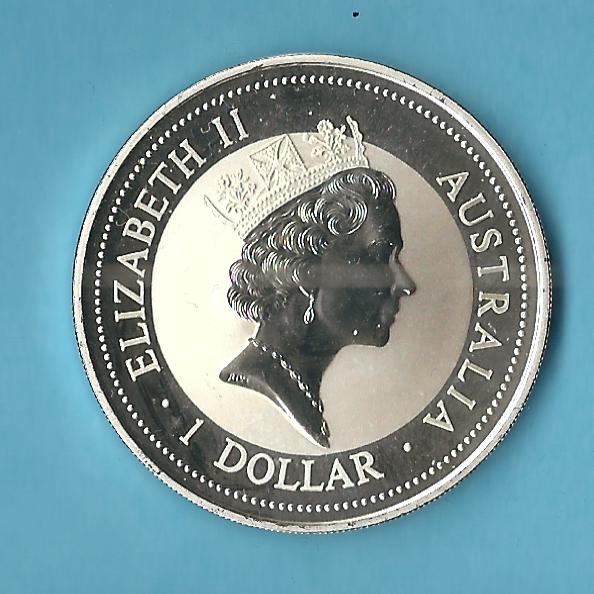  Australien 1 Oz Feinsilber 1996 Goldankauf Koblenz Frank Maurer AC 447   