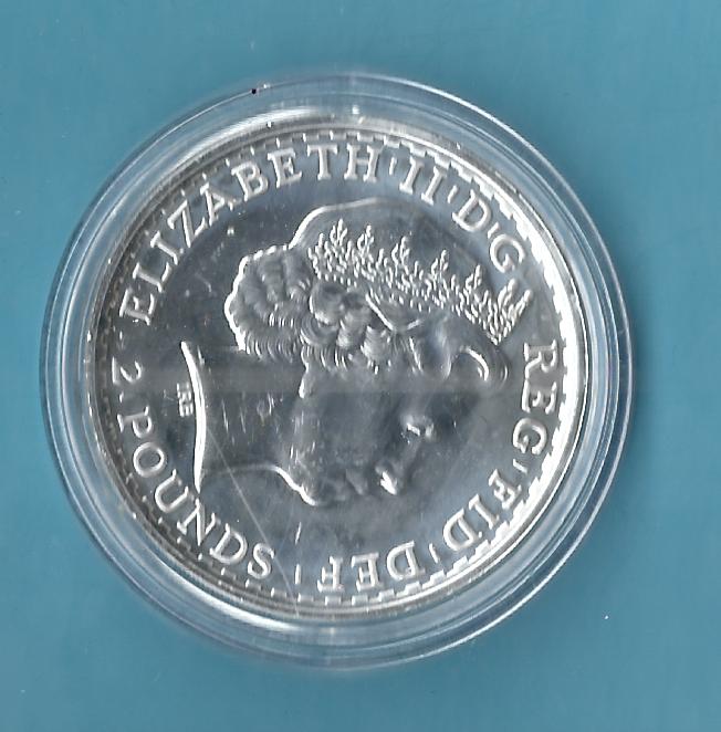  England Brittania 2013 1 OZ Feinsilber Goldankauf Koblenz Frank Maurer AH412   