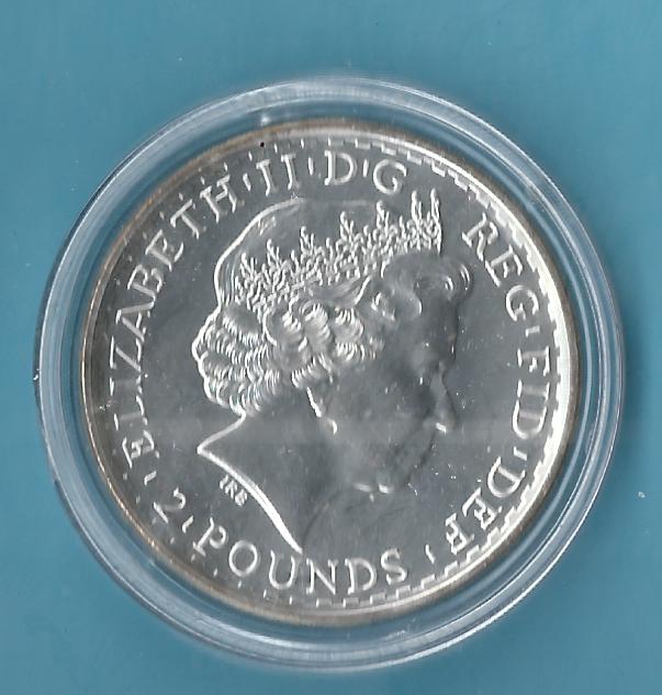  England Brittania 2013 1 OZ Feinsilber Goldankauf Koblenz Frank Maurer Ah429   