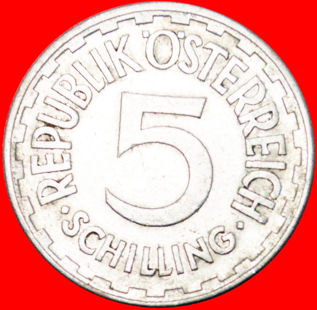  * HAMMER AND SICKLE (1952-1957): AUSTRIA ★ 5 SHILLINGS 1952! LOW START ★ NO RESERVE!   