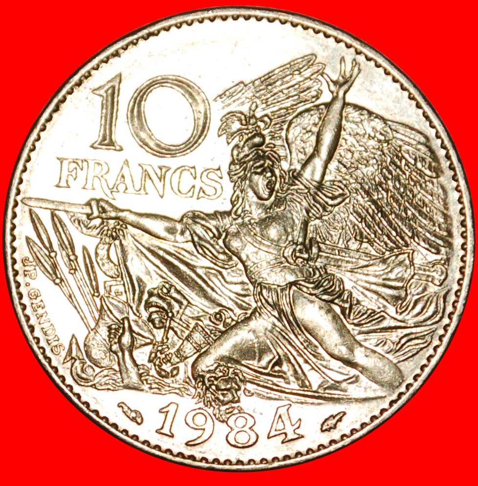  * VICTORY: FRANCE ★ 10 FRANCS 1984 RUDE 1784-1855! ★LOW START ★ NO RESERVE!   