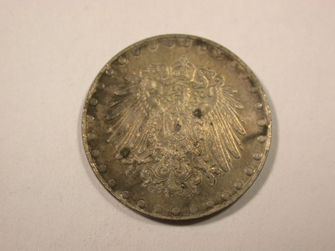  I5  KR  10 Pfennig 1916 G in vz-st   Originalbilder   