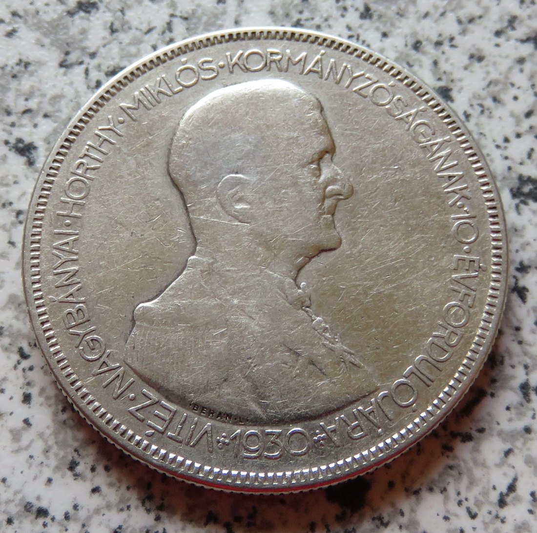  Ungarn 5 Pengö 1930   