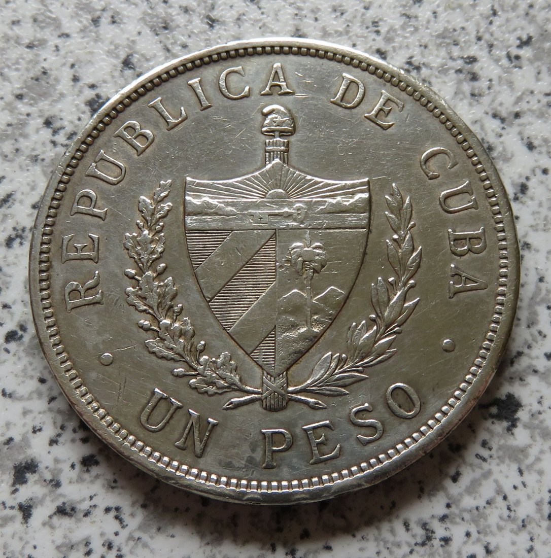  Cuba 1 Peso 1933   