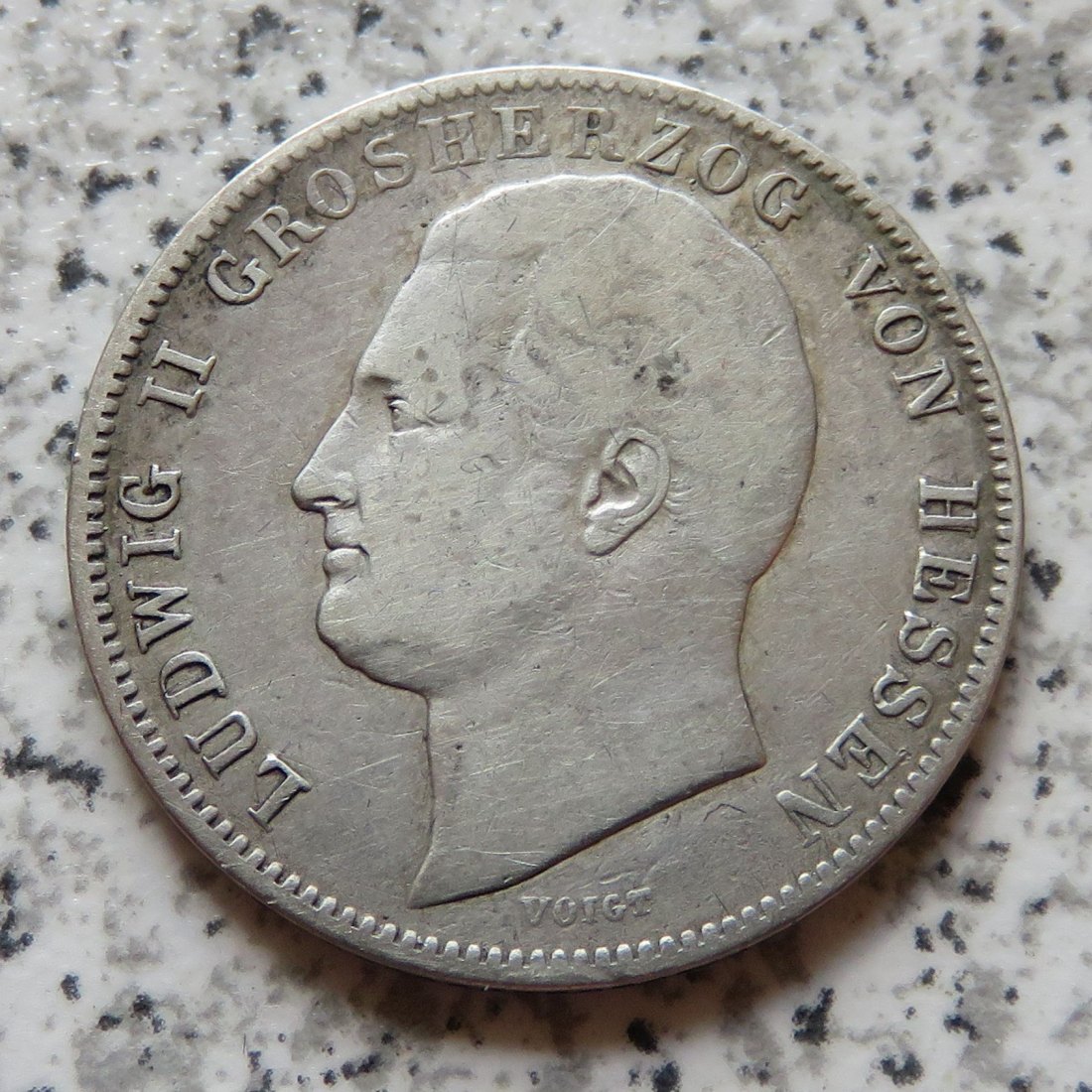  Hessen 1/2 Gulden 1838   