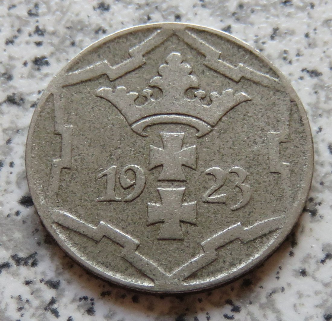  Danzig 10 Pfennige 1923   