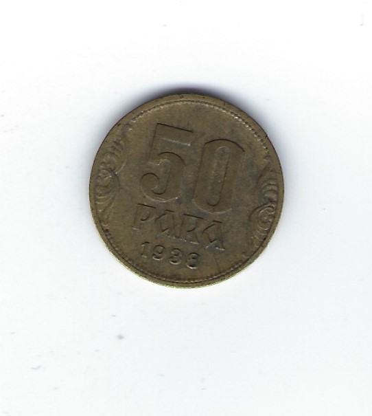 Jugoslawien 50 Para 1938   