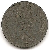  Dänemark 2 Ore 1942 #223   