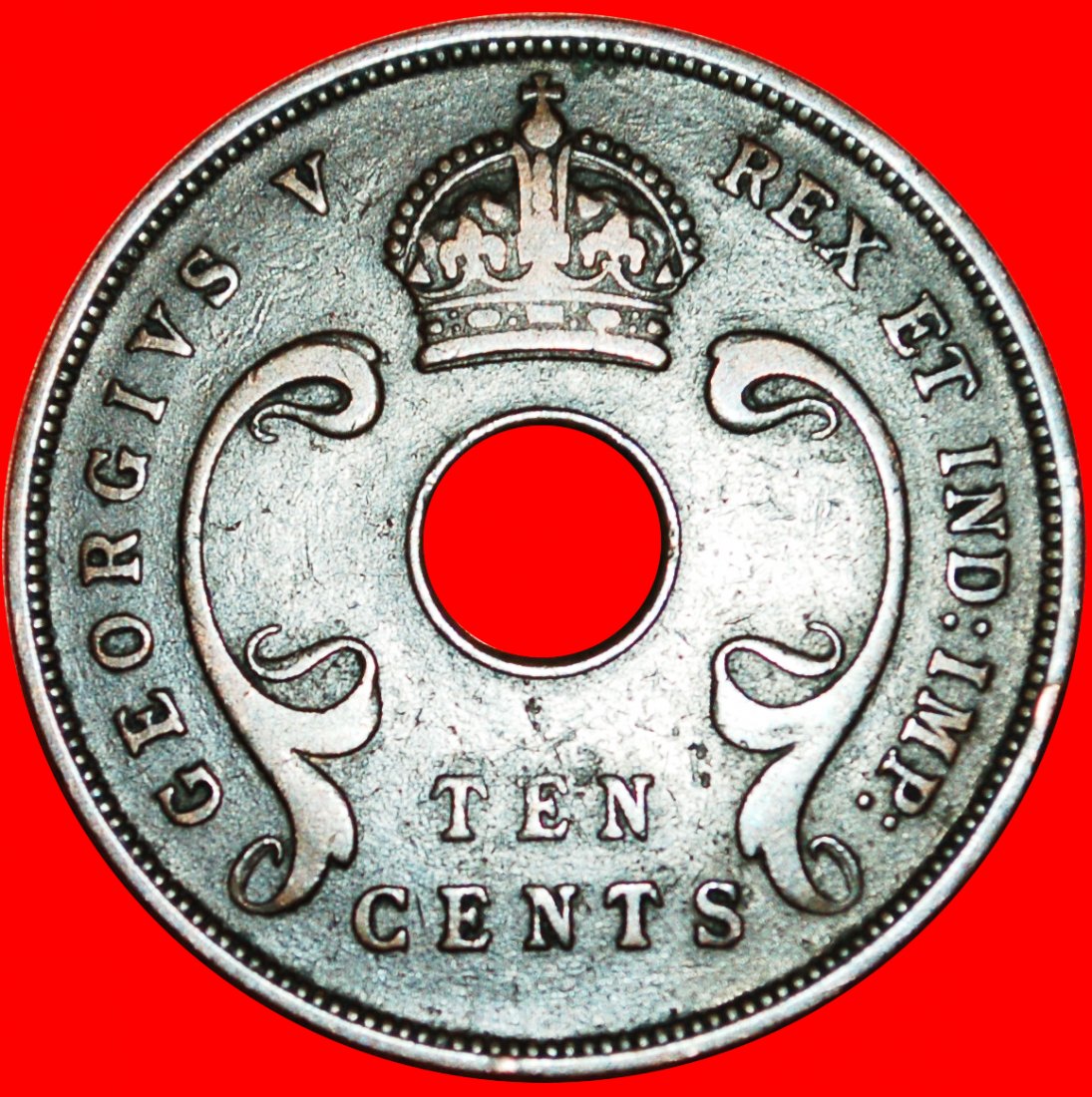  * GREAT BRITAIN (1922-1935): EAST AFRICA★10 CENTS 1923! GEORGE V (1911-1936)★LOW START ★ NO RESERVE!   