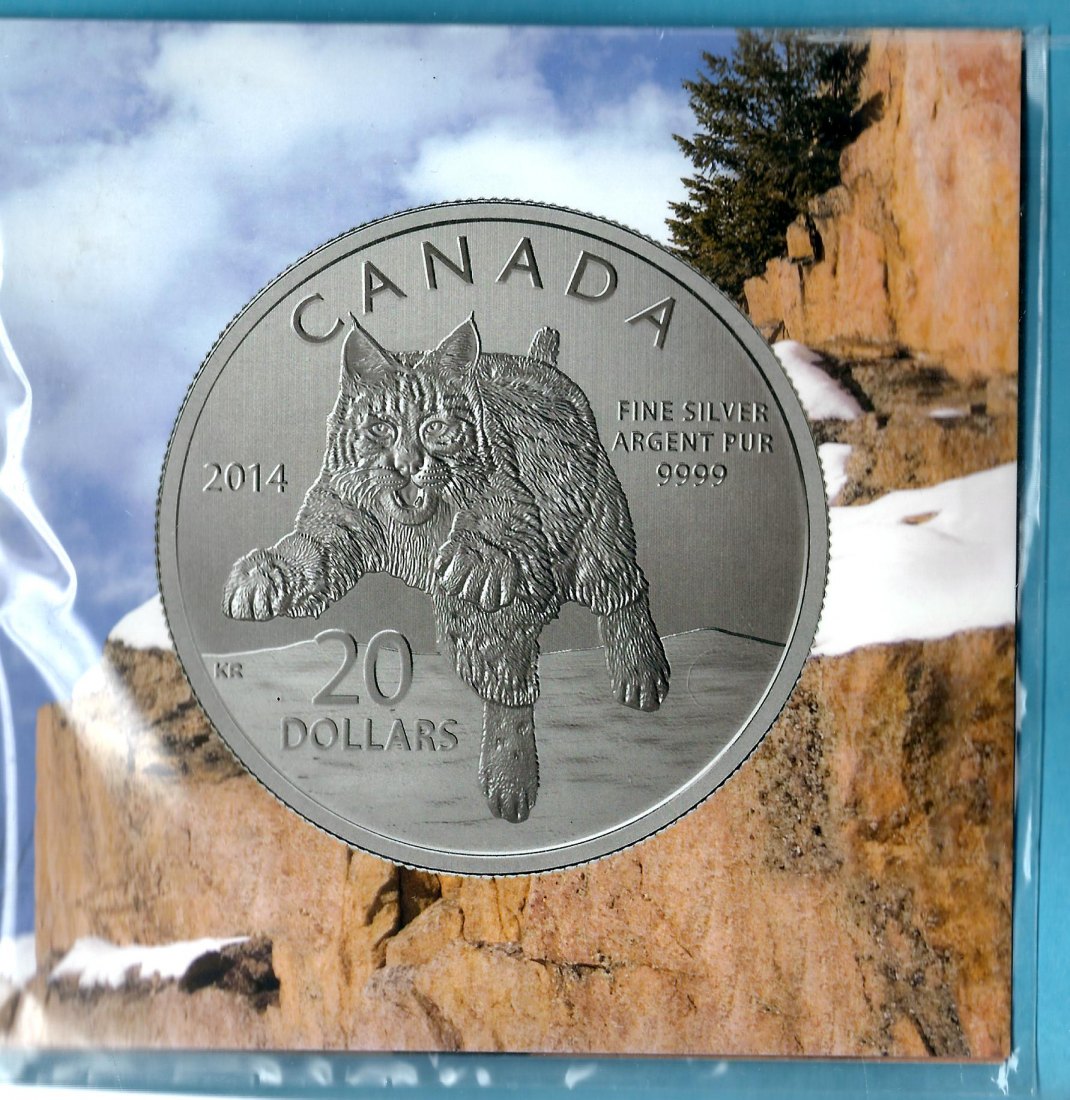 Kanada 20 Dollar 2014 OVP Silber Golden Gate Münzenankauf Koblenz Frank Maurer AC616   