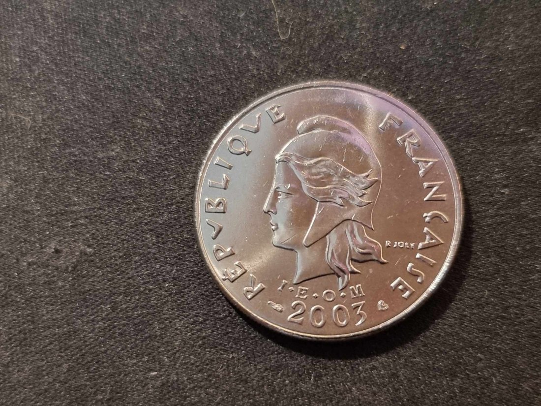  Franz. Polynesien 20 Franc 2003 STG   