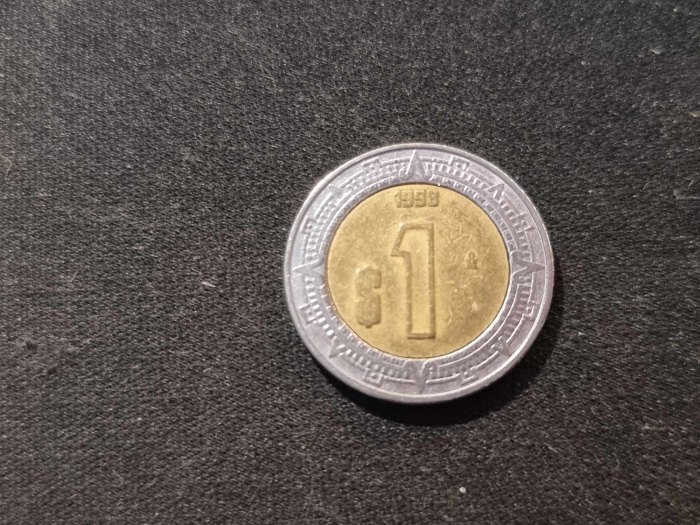  Mexico 1 Pesos 1998 Umlauf   