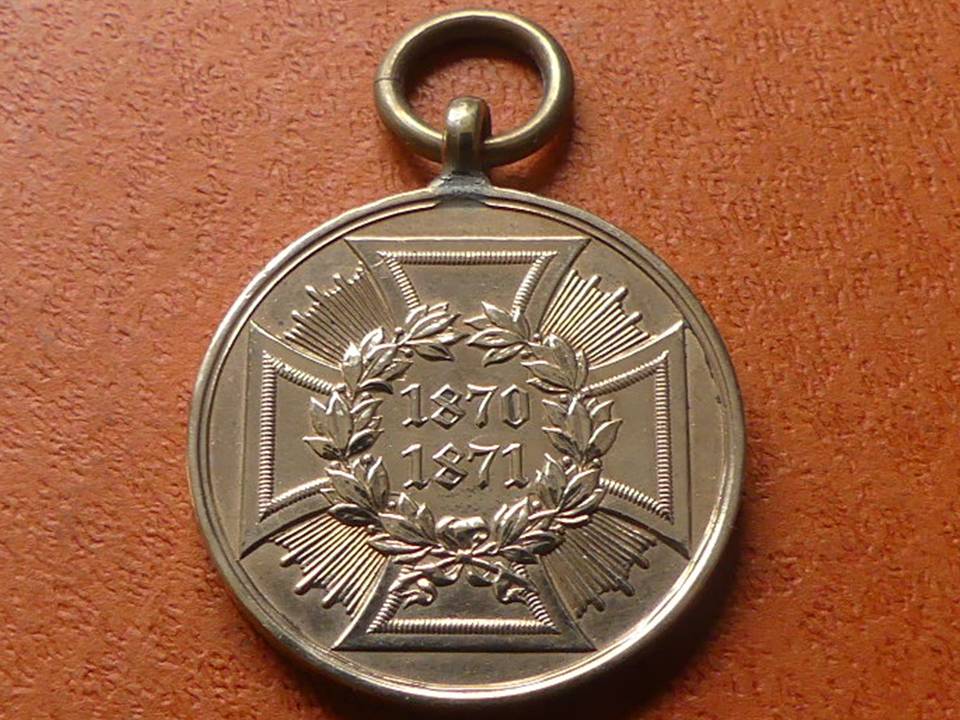  Militärverdienstmedaille „Dem siegreichen Heere“ 1871, Top-Erhaltung   