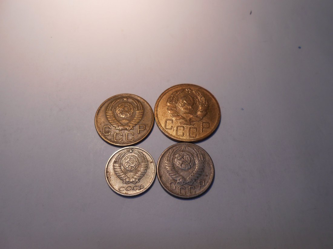  Münzen Russland Sowjetunion CCCP diverse Kursmünzen   