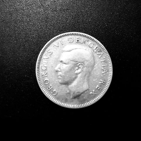  Canada 25 cent 1950   